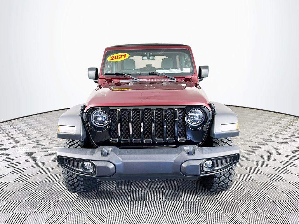 used 2021 Jeep Wrangler Unlimited car, priced at $32,401