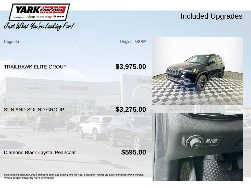 new 2025 Jeep Compass car, priced at $36,494