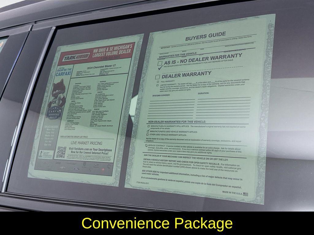 used 2024 Chevrolet Blazer car, priced at $23,933