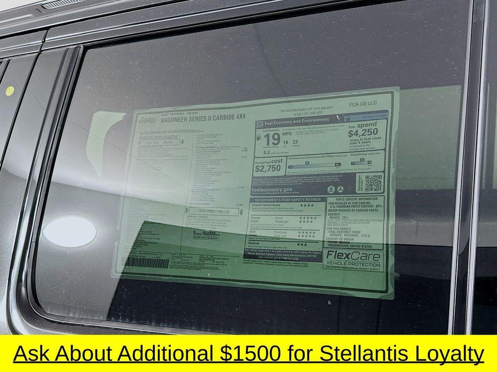 new 2025 Jeep Wagoneer car, priced at $68,996