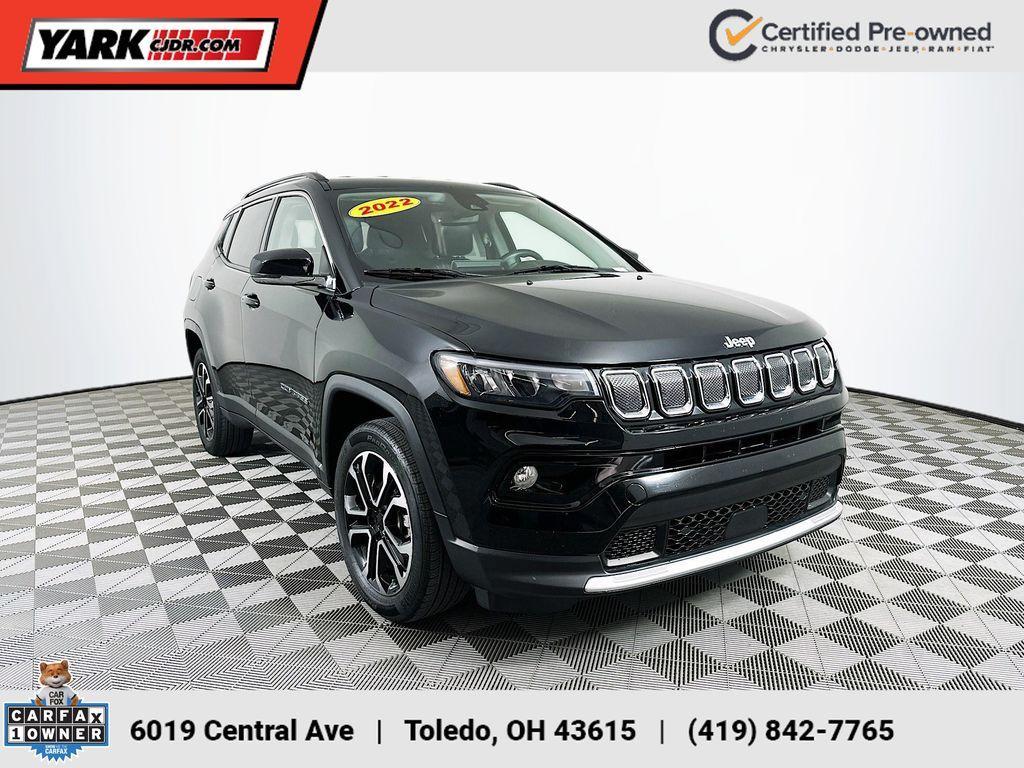 used 2022 Jeep Compass car, priced at $22,441