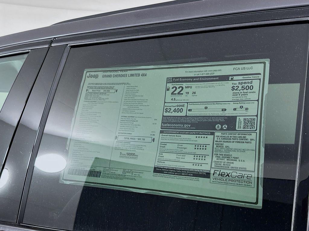 new 2025 Jeep Grand Cherokee car, priced at $46,954