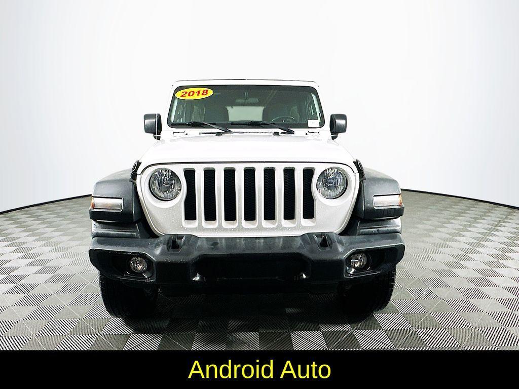 used 2018 Jeep Wrangler Unlimited car, priced at $22,400