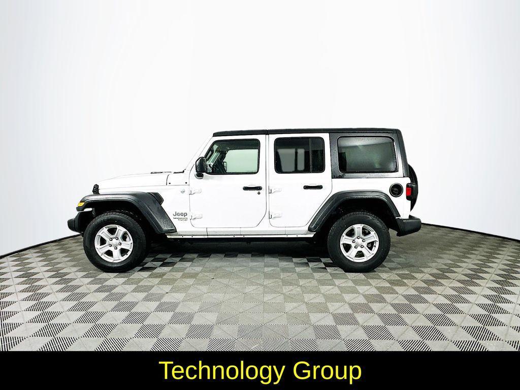 used 2018 Jeep Wrangler Unlimited car, priced at $22,400