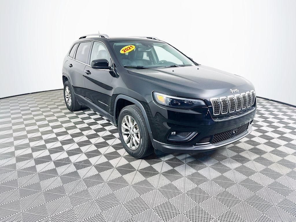 used 2021 Jeep Cherokee car, priced at $21,404