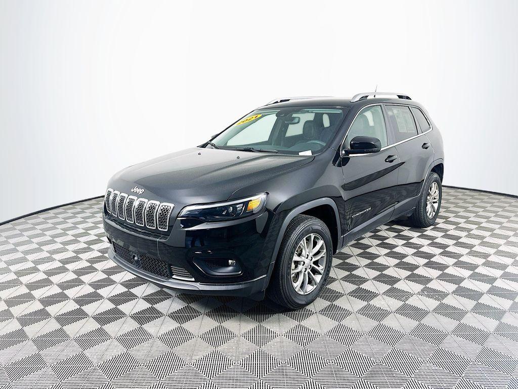 used 2021 Jeep Cherokee car, priced at $21,404