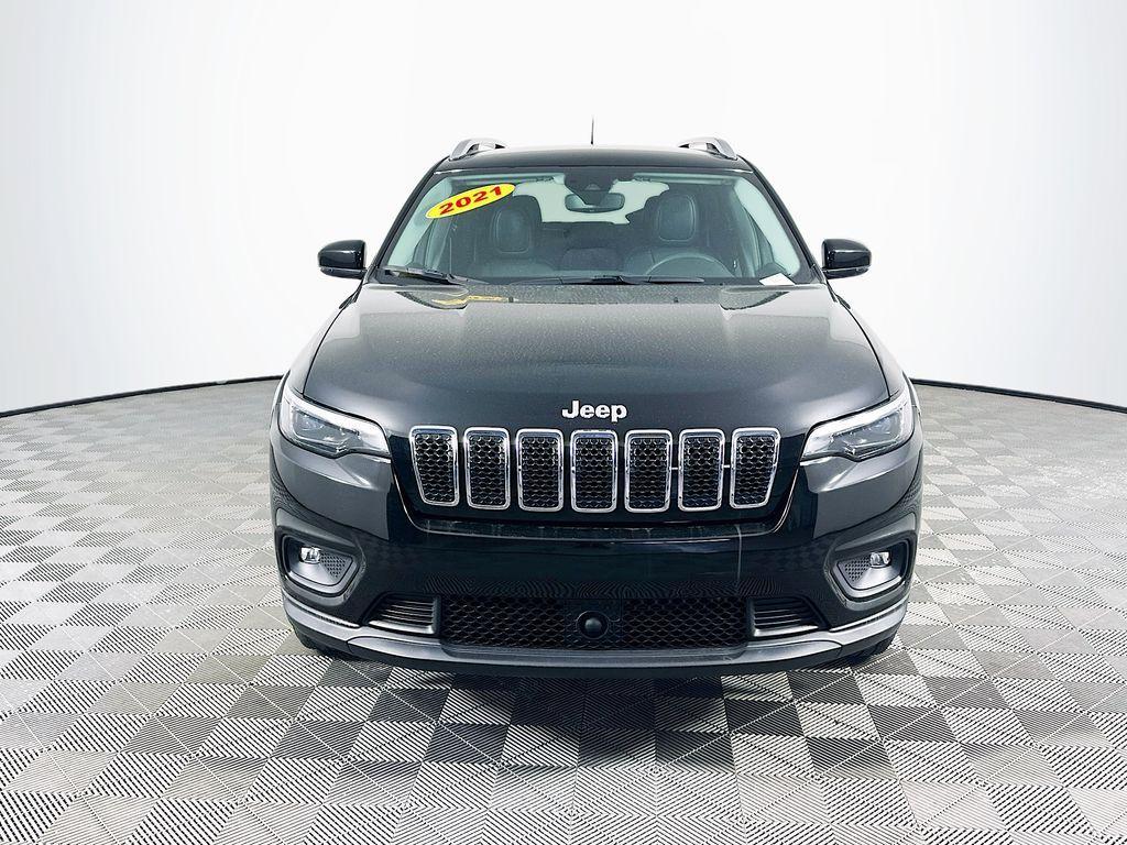 used 2021 Jeep Cherokee car, priced at $21,404