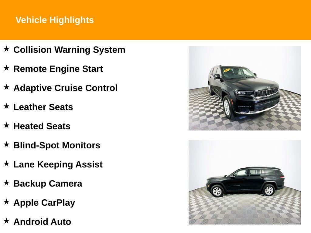 used 2023 Jeep Grand Cherokee L car, priced at $35,704