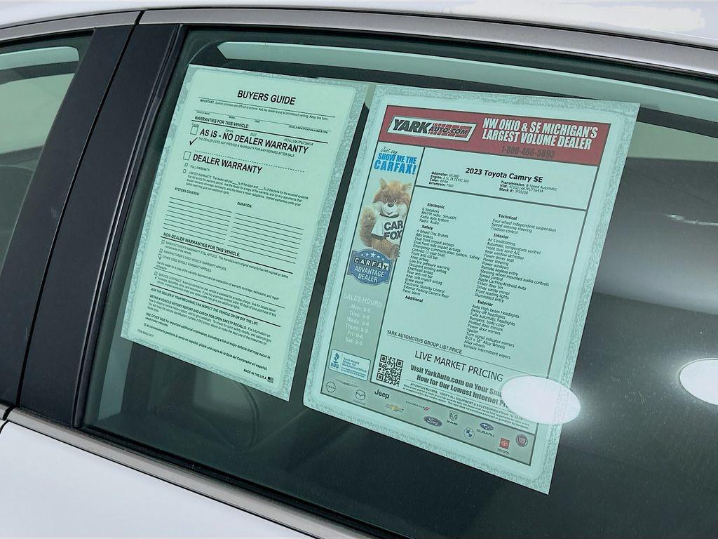 used 2023 Toyota Camry car, priced at $22,604