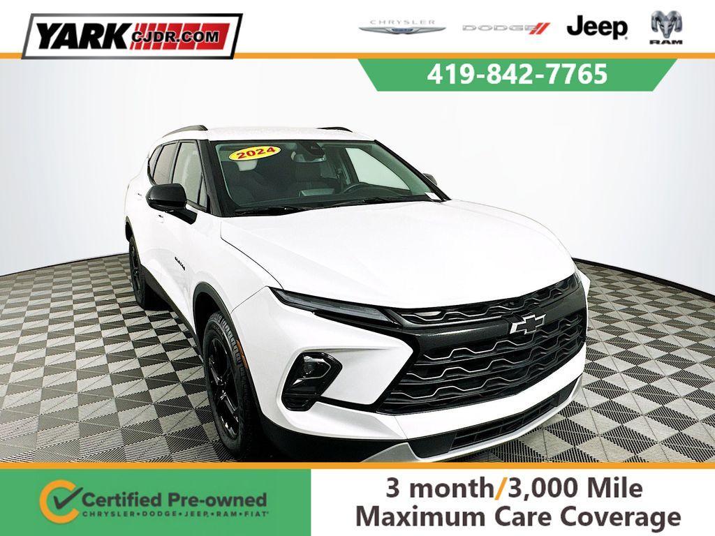 used 2024 Chevrolet Blazer car, priced at $23,844