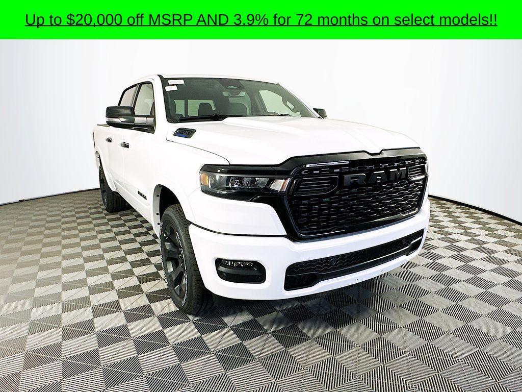 new 2025 Ram 1500 car, priced at $45,553