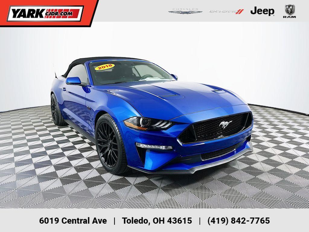 used 2018 Ford Mustang car, priced at $28,952