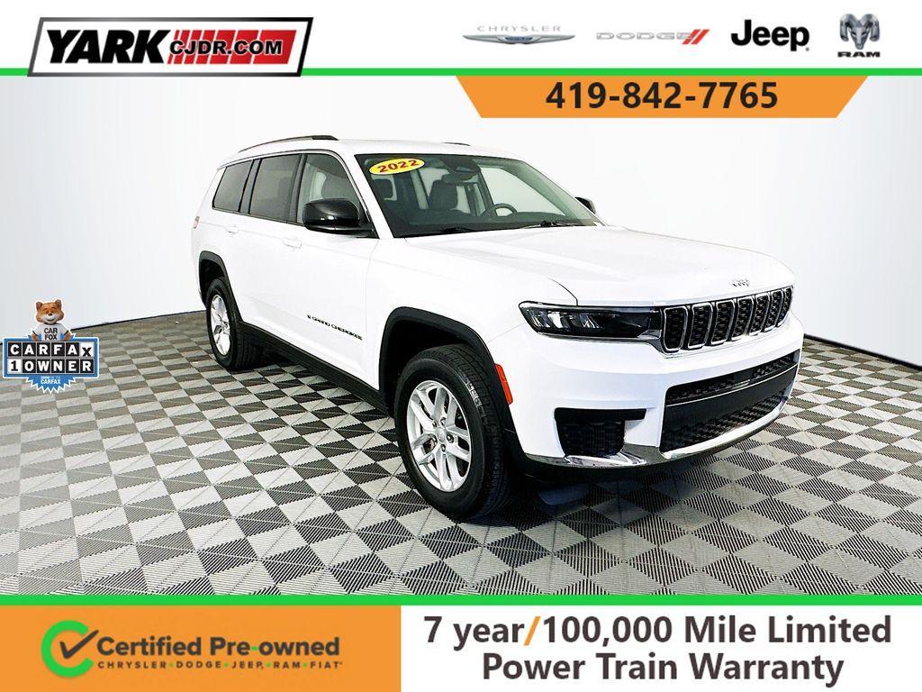 used 2022 Jeep Grand Cherokee L car, priced at $29,998