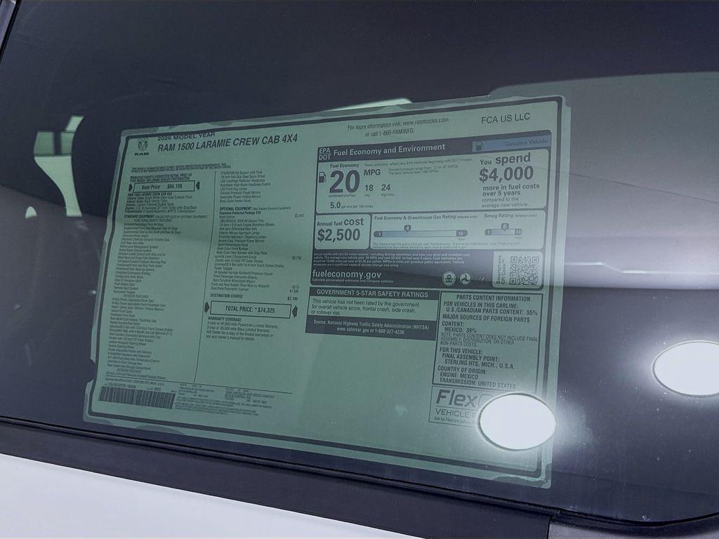 new 2026 Ram 1500 car, priced at $61,760