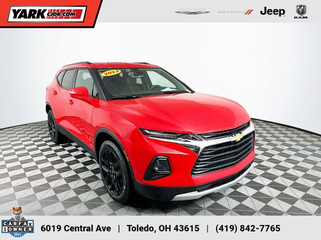 used 2022 Chevrolet Blazer car, priced at $22,998