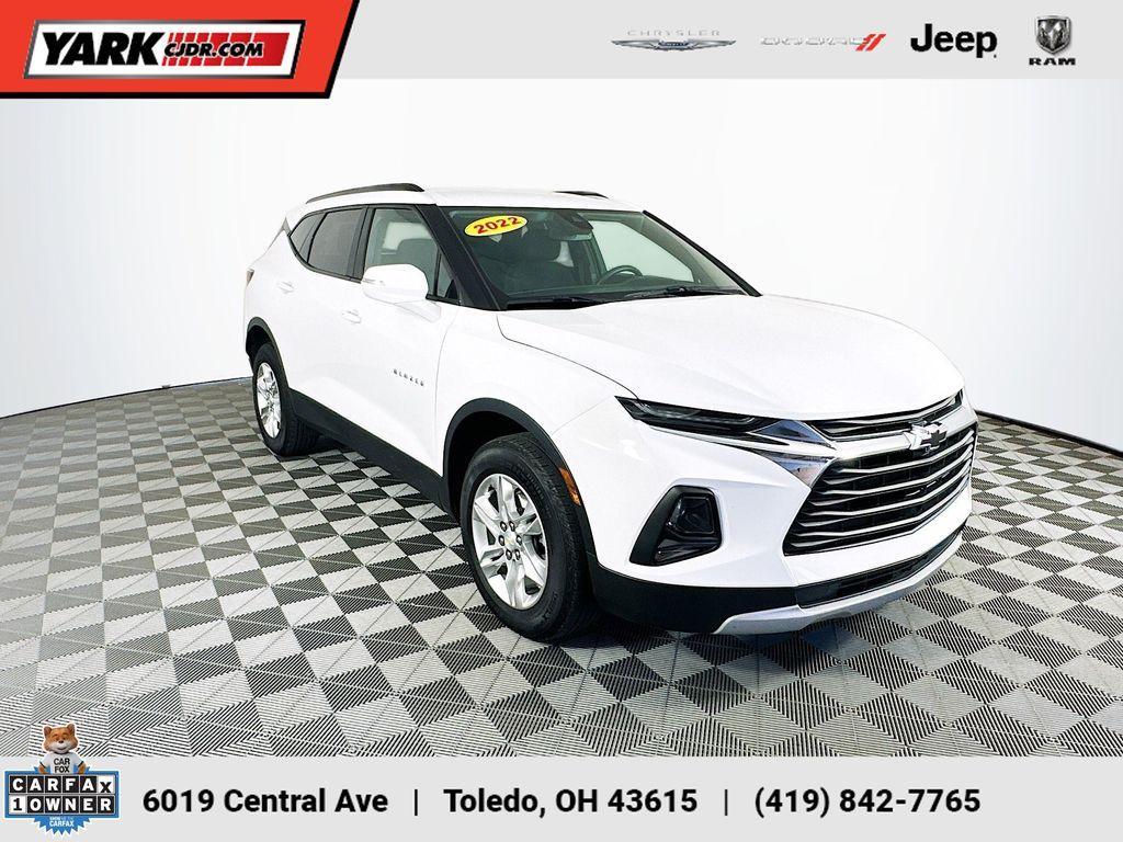 used 2022 Chevrolet Blazer car, priced at $22,424