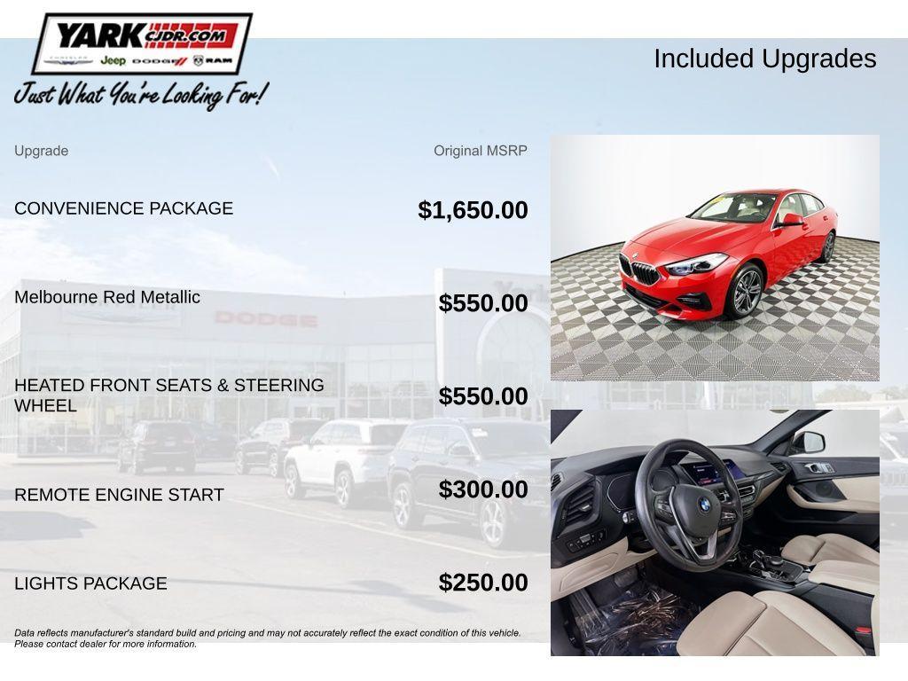 used 2021 BMW 228 Gran Coupe car, priced at $24,909