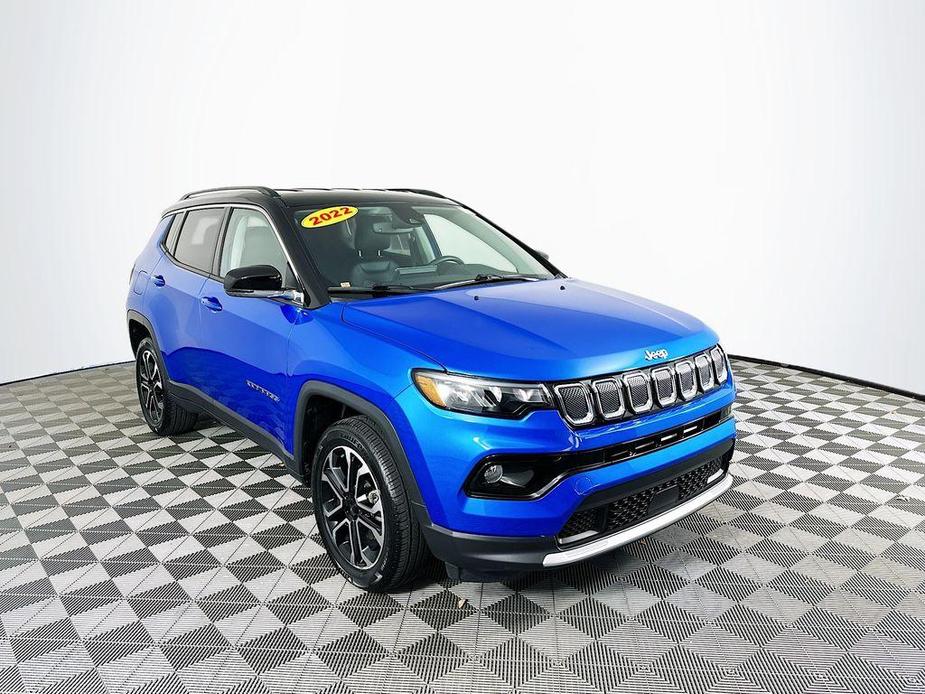 used 2022 Jeep Compass car, priced at $23,499