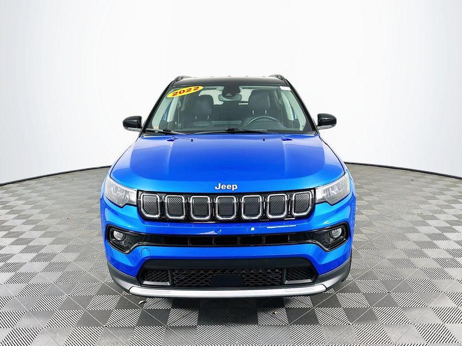 used 2022 Jeep Compass car, priced at $23,499