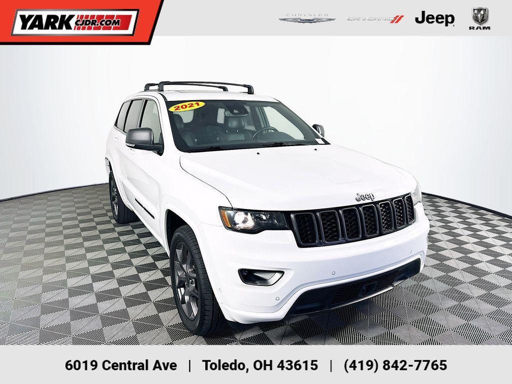 used 2021 Jeep Grand Cherokee car, priced at $19,754