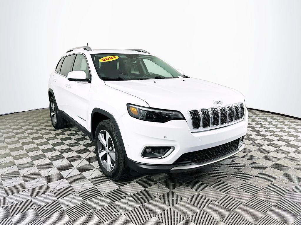 used 2021 Jeep Cherokee car, priced at $22,944