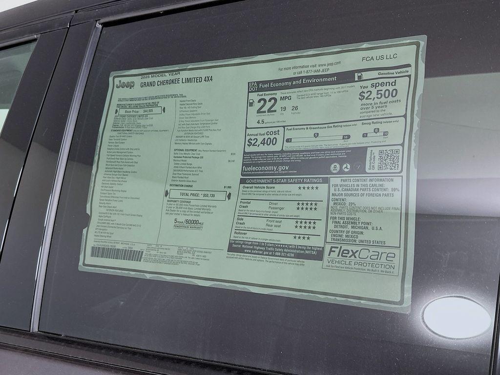 new 2025 Jeep Grand Cherokee car, priced at $47,808