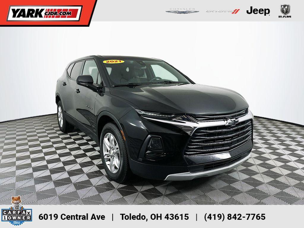 used 2021 Chevrolet Blazer car, priced at $22,844