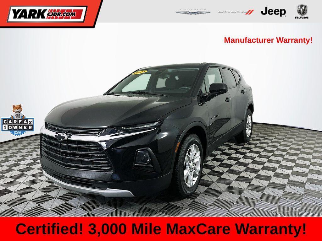 used 2021 Chevrolet Blazer car, priced at $21,654