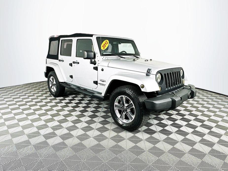 used 2012 Jeep Wrangler Unlimited car, priced at $16,599