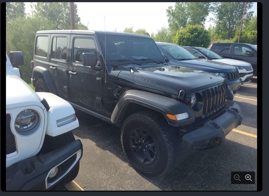 used 2021 Jeep Wrangler Unlimited car, priced at $32,900