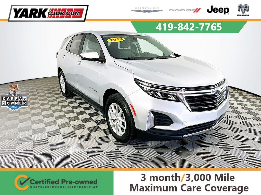 used 2022 Chevrolet Equinox car, priced at $19,350