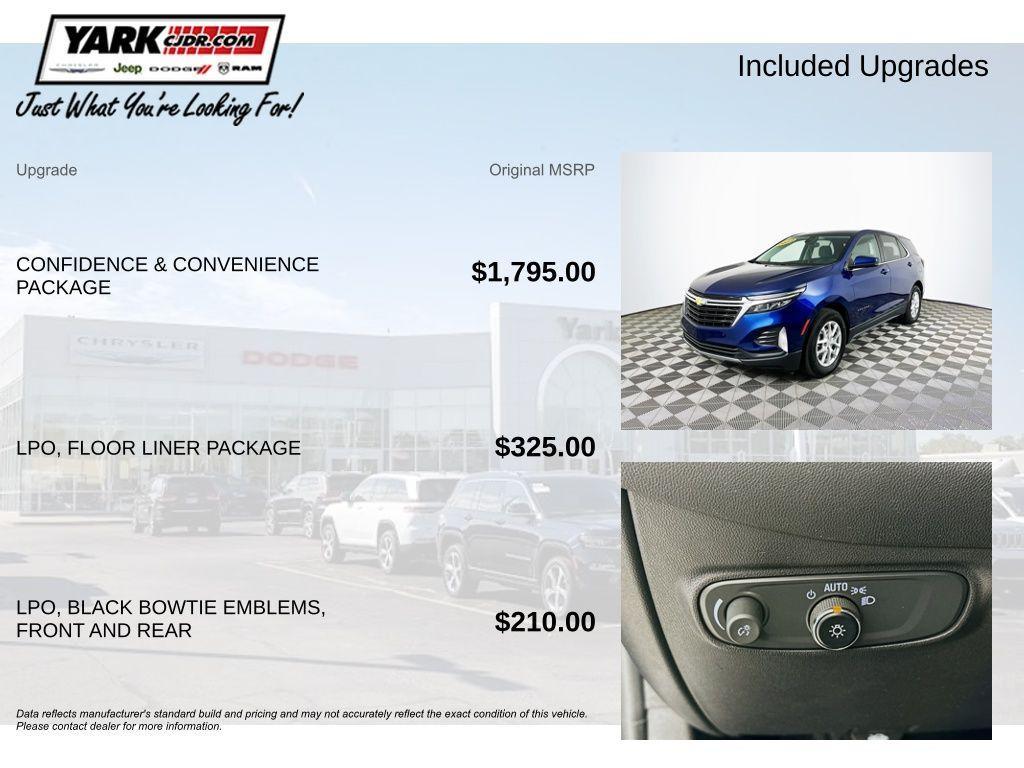 used 2022 Chevrolet Equinox car, priced at $19,299