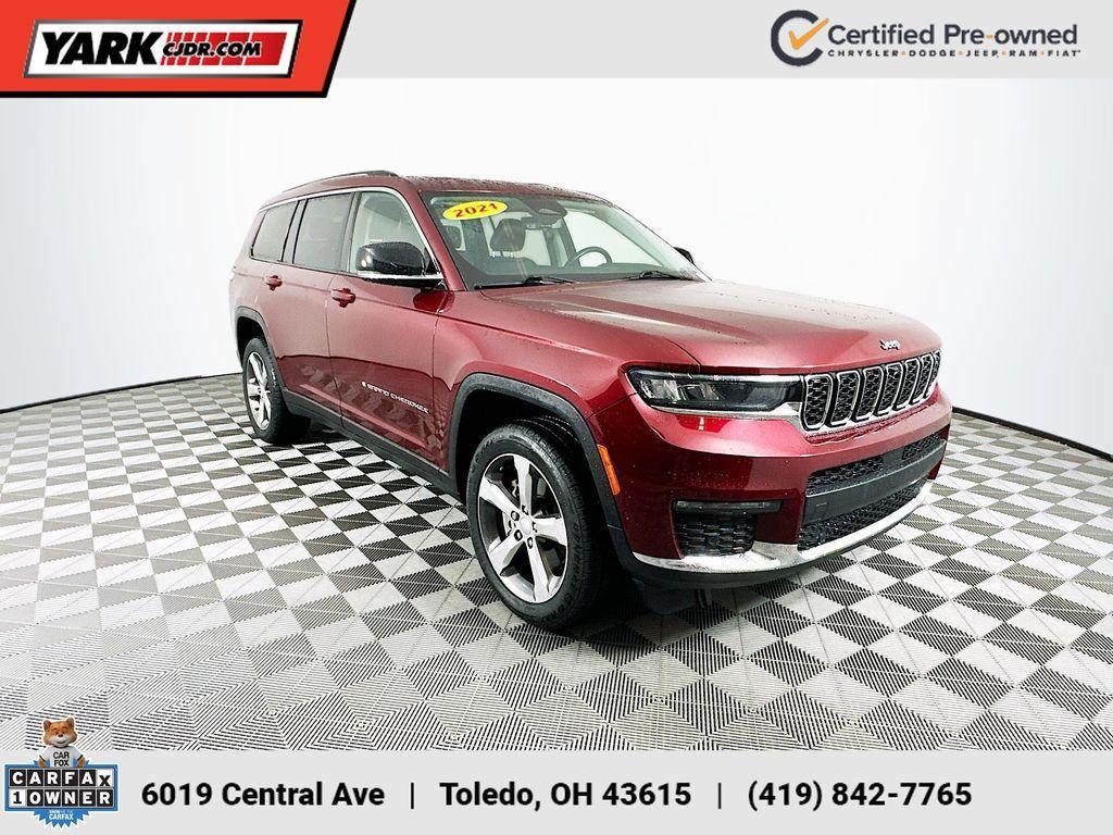 used 2021 Jeep Grand Cherokee L car, priced at $29,998