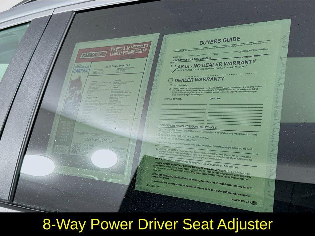 used 2024 GMC Terrain car, priced at $21,704