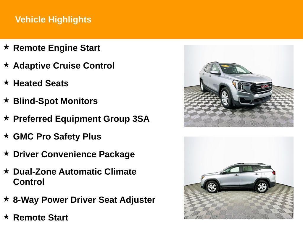 used 2024 GMC Terrain car, priced at $21,704