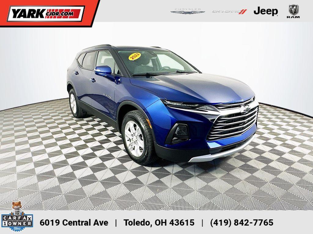 used 2022 Chevrolet Blazer car, priced at $23,600
