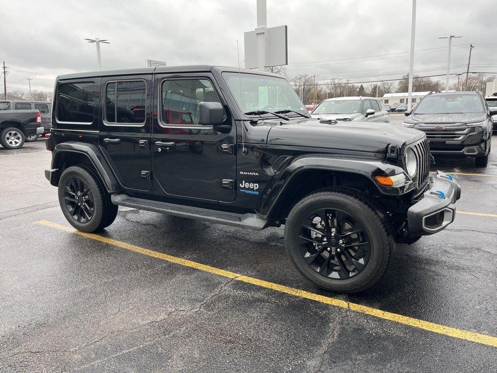 used 2022 Jeep Wrangler Unlimited 4xe car, priced at $34,400