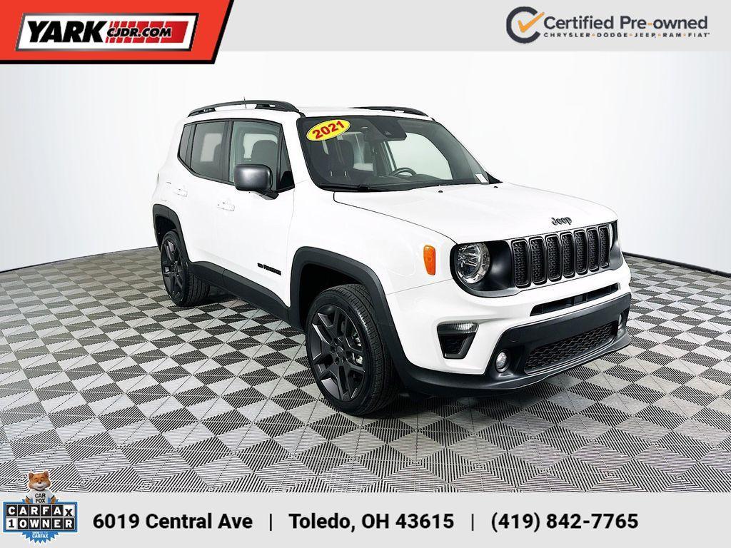 used 2021 Jeep Renegade car, priced at $19,900