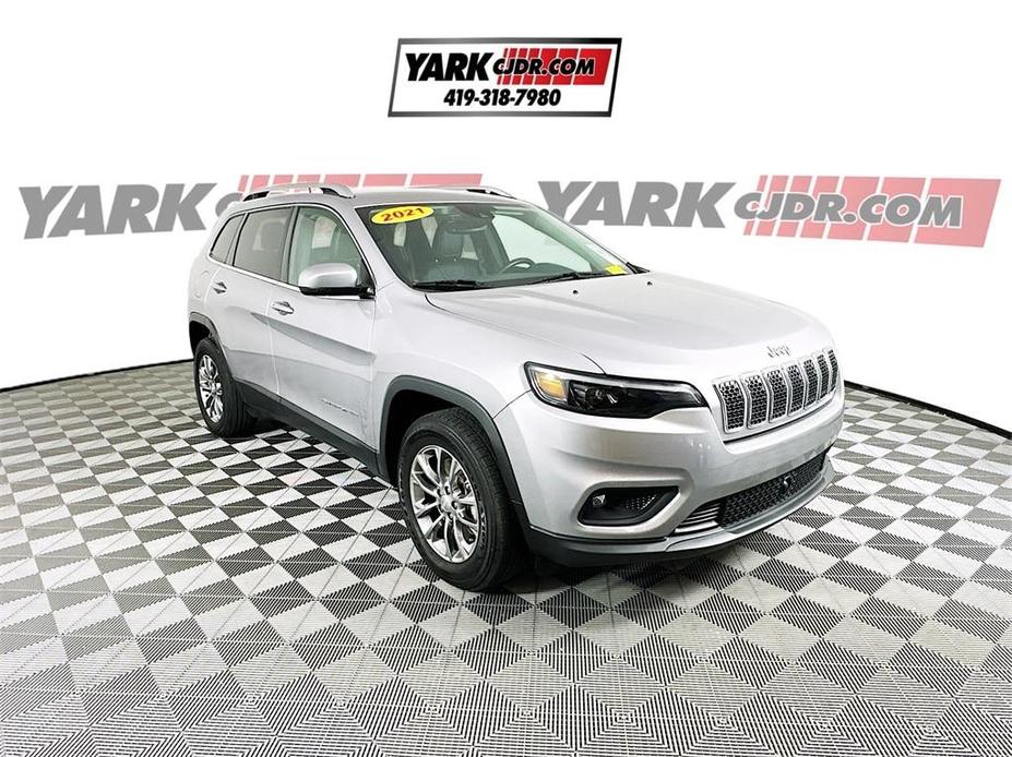used 2021 Jeep Cherokee car, priced at $22,394