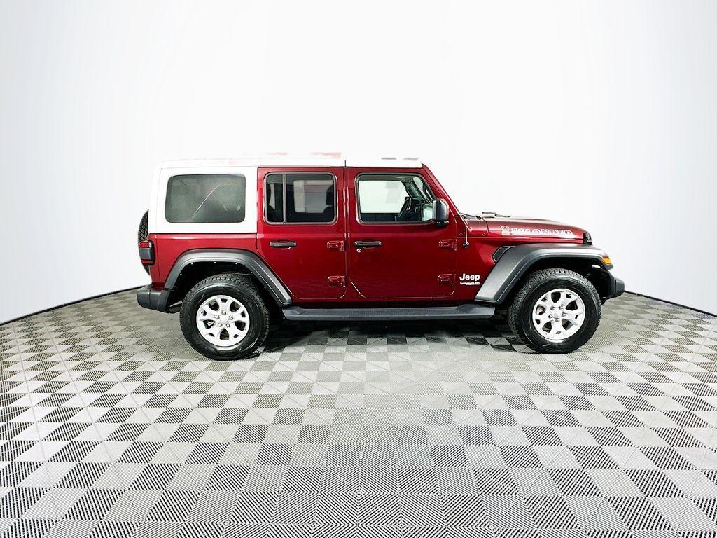 used 2021 Jeep Wrangler Unlimited car, priced at $26,899