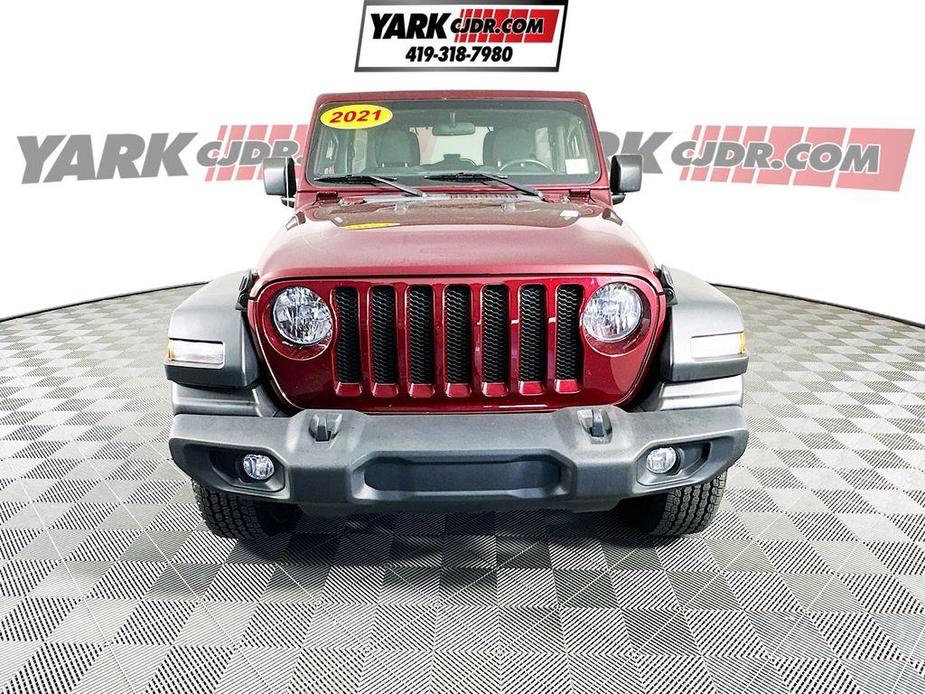 used 2021 Jeep Wrangler Unlimited car, priced at $29,905