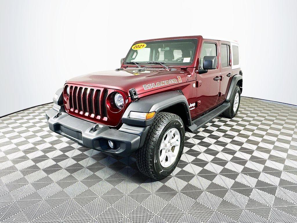 used 2021 Jeep Wrangler Unlimited car, priced at $26,899