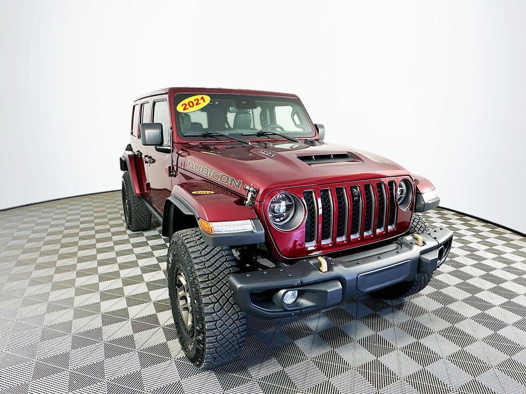 used 2021 Jeep Wrangler Unlimited car, priced at $58,500