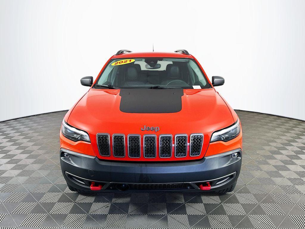 used 2021 Jeep Cherokee car, priced at $22,904