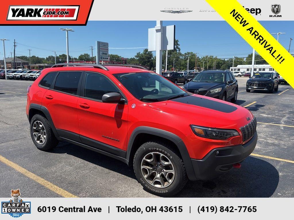 used 2021 Jeep Cherokee car, priced at $26,300