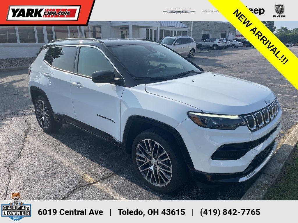 used 2022 Jeep Compass car, priced at $22,275