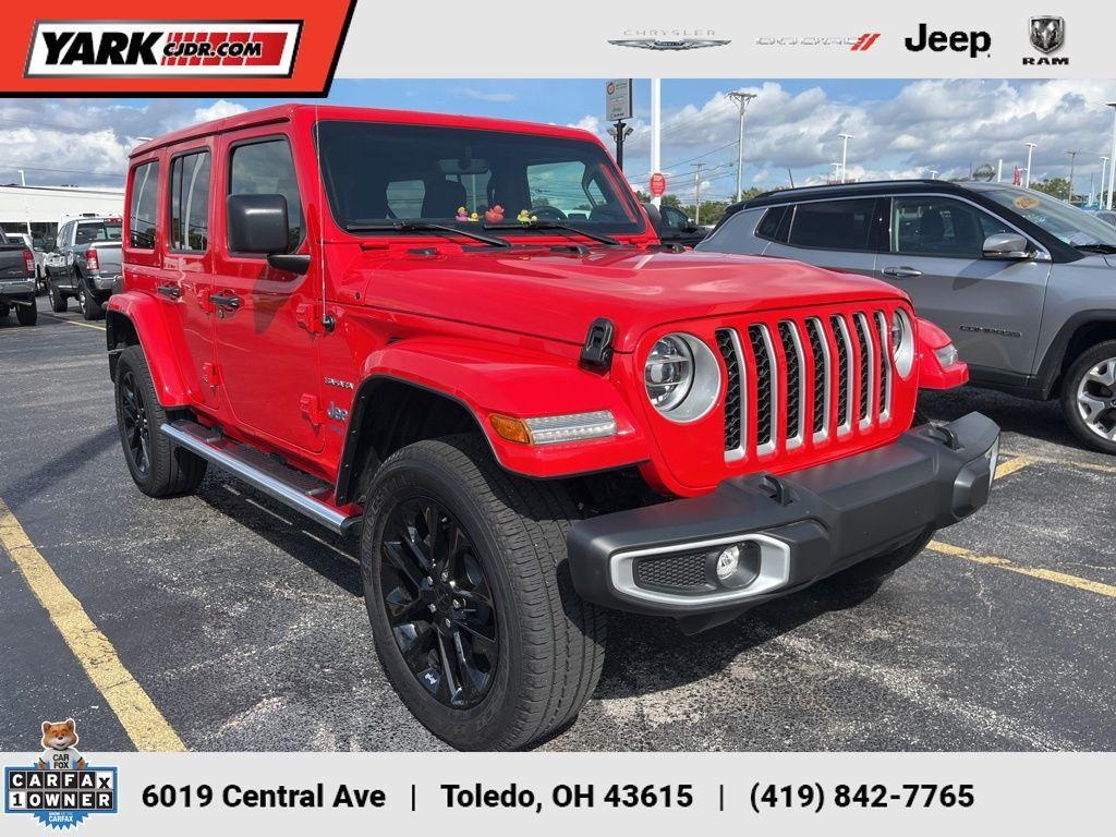 used 2021 Jeep Wrangler Unlimited 4xe car, priced at $34,400