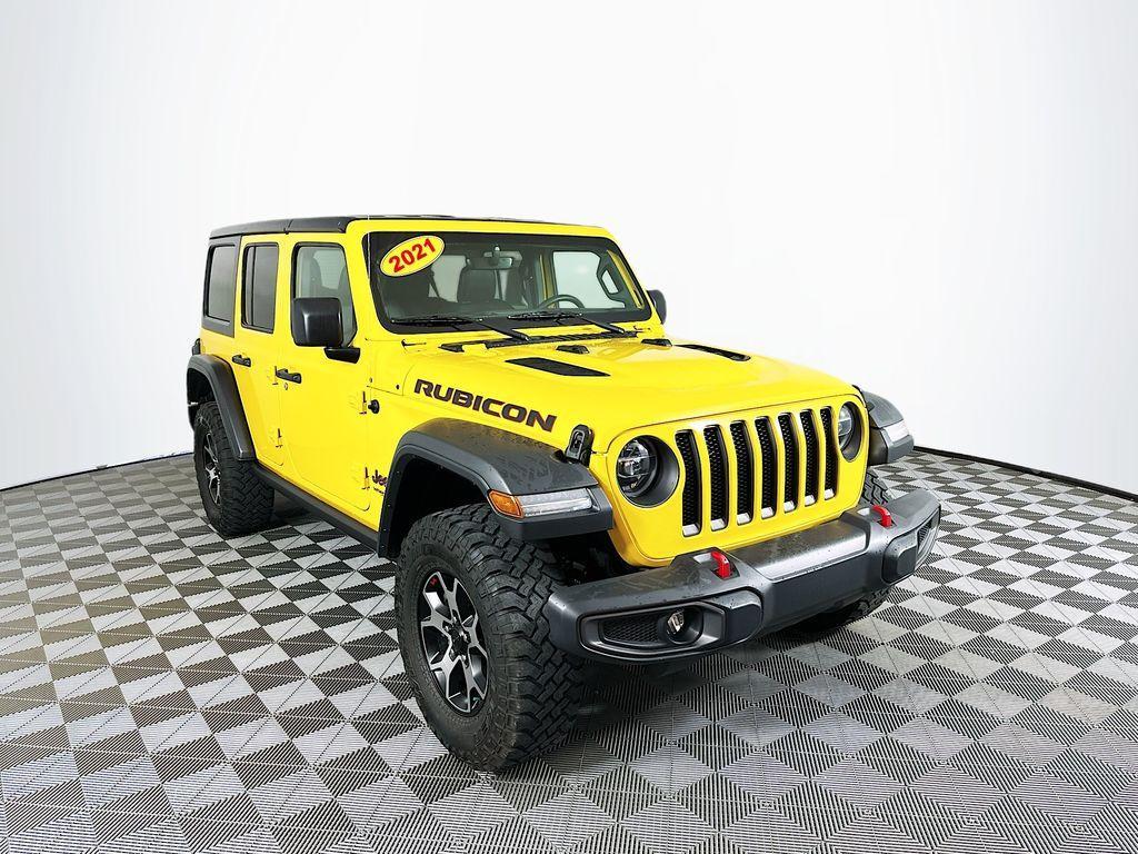 used 2021 Jeep Wrangler Unlimited car, priced at $34,701