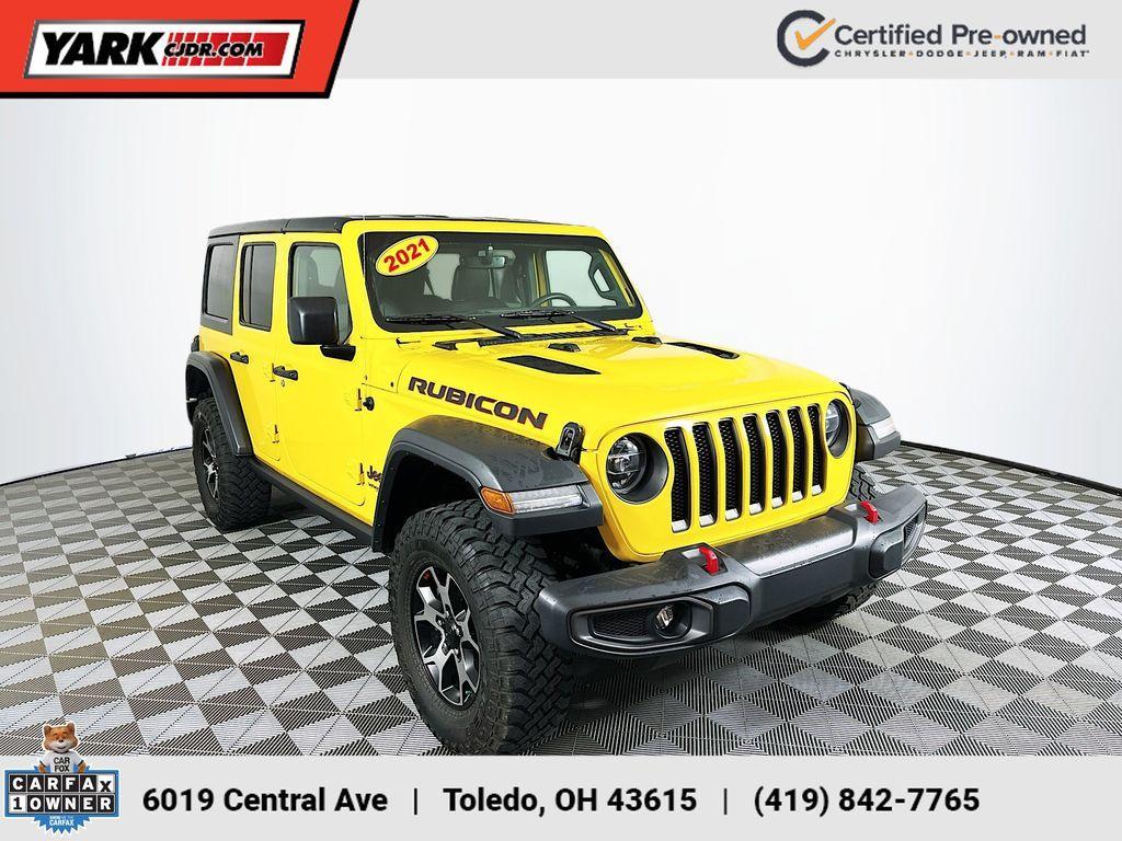 used 2021 Jeep Wrangler Unlimited car, priced at $34,701