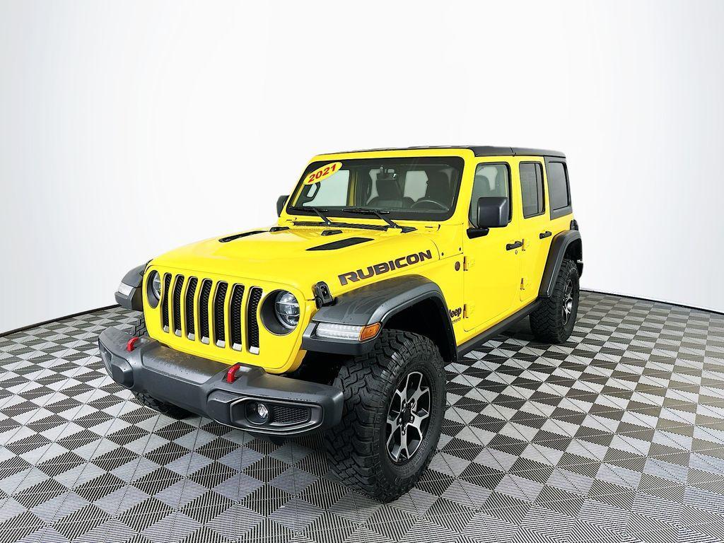 used 2021 Jeep Wrangler Unlimited car, priced at $34,701